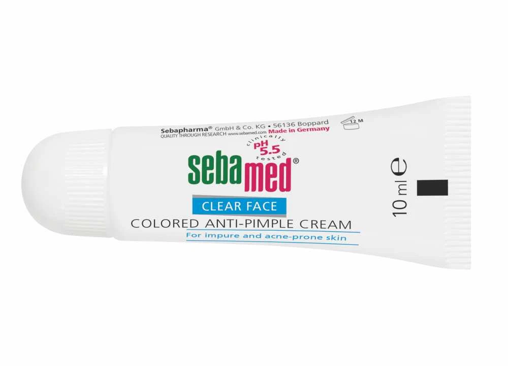 SebaMed Clear Face Colored Anti-Pimple kreminis Local Care