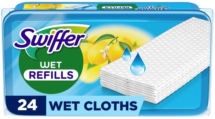 Swiffer Sweeper Moist Grindų Šluostės, 24 vnt
