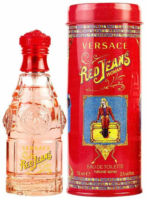 Kvepalai moterims Versace Red Jeans EDT, 75 ml