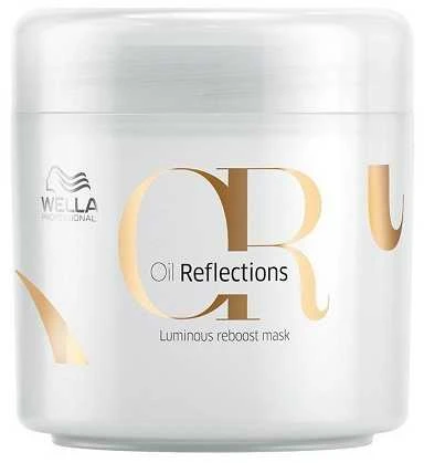 Švytėjimą sustiprinanti plaukų kaukė Wella Oil Reflections Luminous Reboost Mask 500 ml