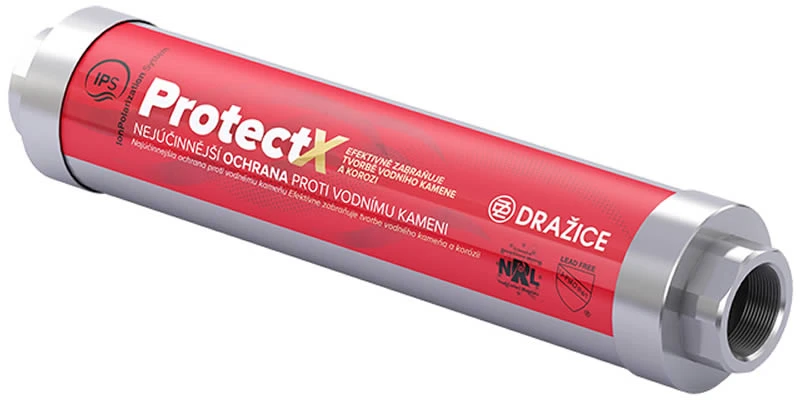 Dražice Antikalkinis filtras IPS ProtectX 1" red line
