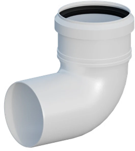 Ricomgas Kamino alkūnė 87° DN60
