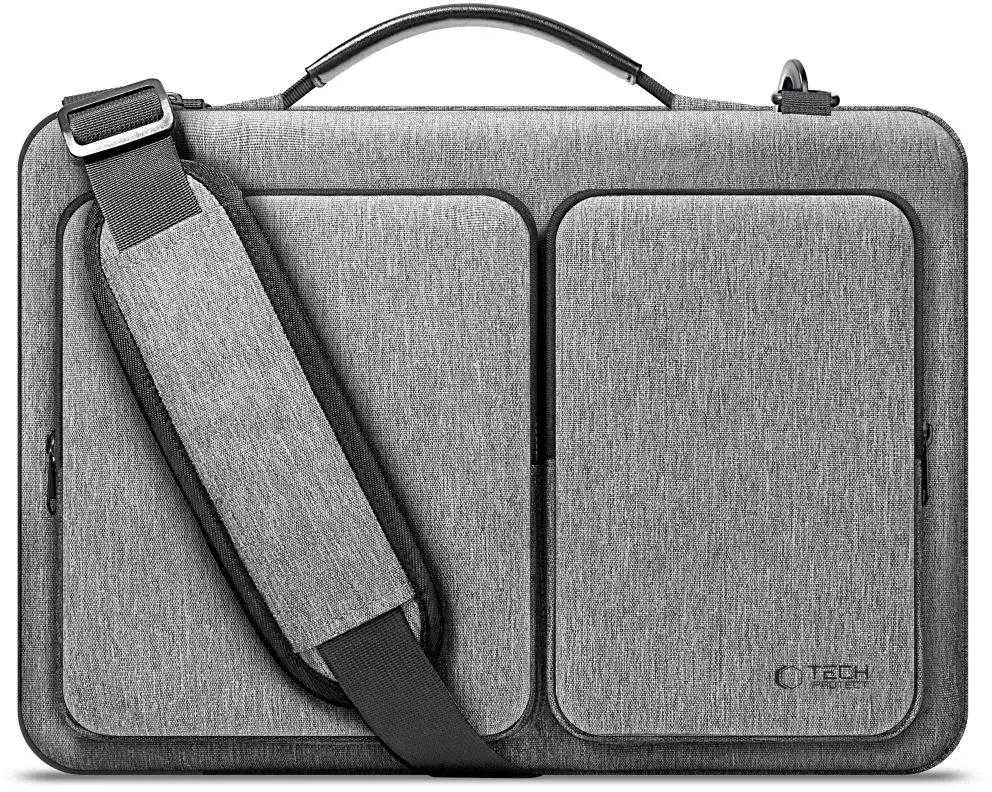 15-16 Tech-Protect Defender Bag Nešiojamas kompiuteris Bag - Gray