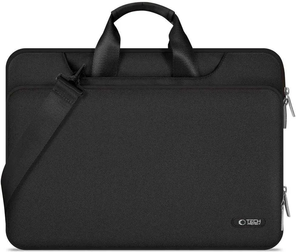 15-16 Tech-Protect Pocket Nešiojamas kompiuteris Bag - Juodas