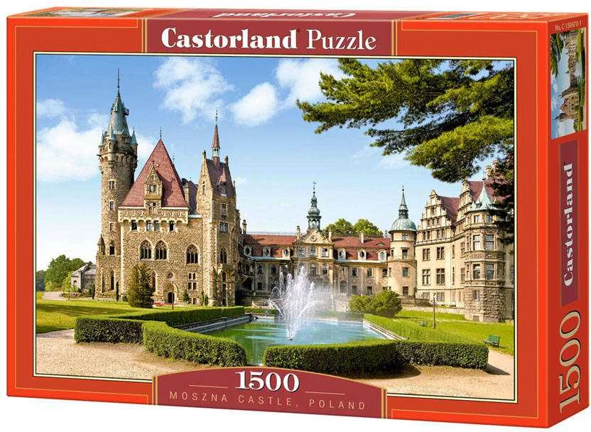 Castorland Dėlionė 1500 vnt. - Mosznos pilis, Lenkija