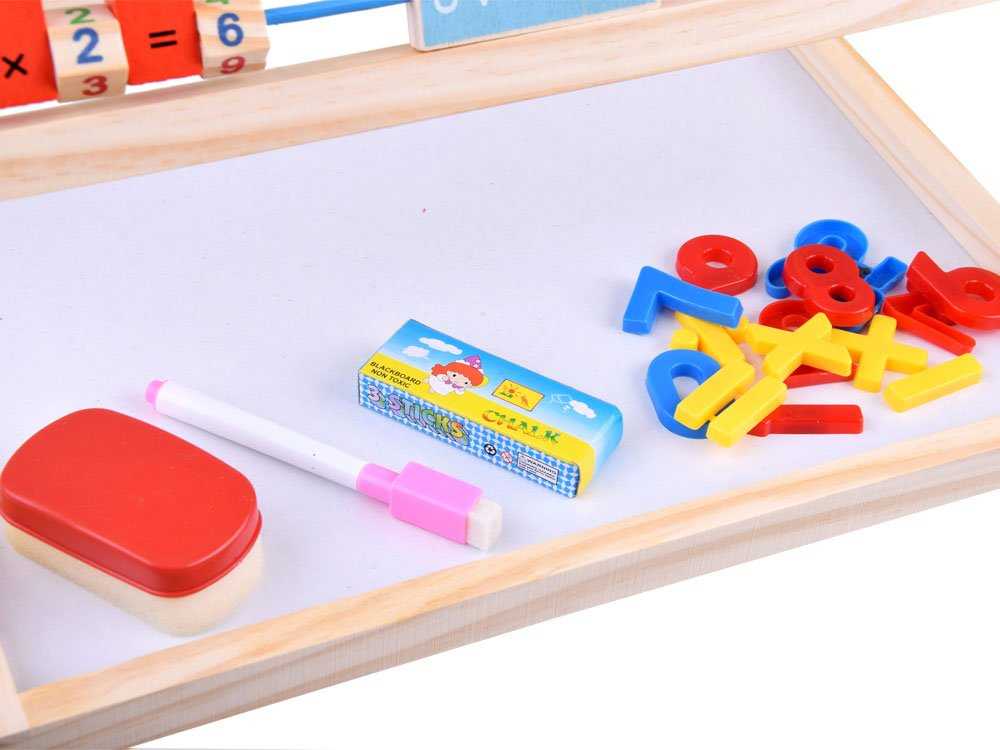 Jokomisiada 2-in-1 kreidos magnetinė lenta + TA0083 numeriai