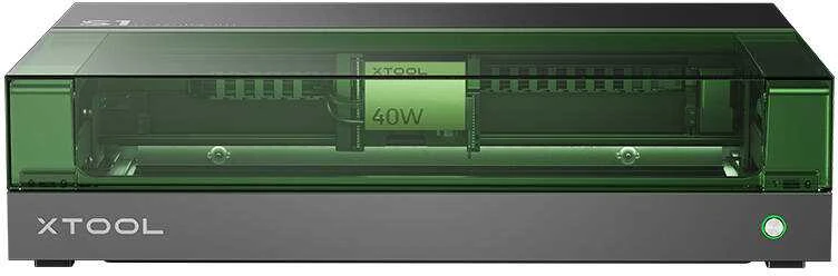 2-in-1 lazerinio graviravimo staklės xTool S1 40W Basic