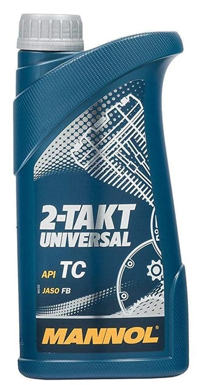 Motociklo variklio tepalas Mannol 2-takt universal, 1 l