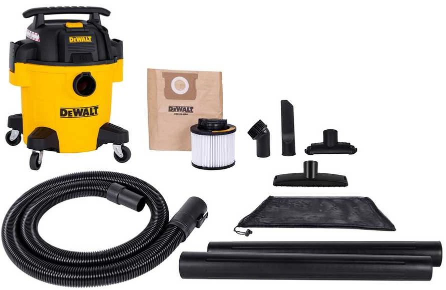 Pro Dewalt Dulkių Siurblys - Šlapio/Drylio Dulkių Siurblys AT-DXV20PTA 20L 1050W su Elektrine Lizdu, HEPA Filtru