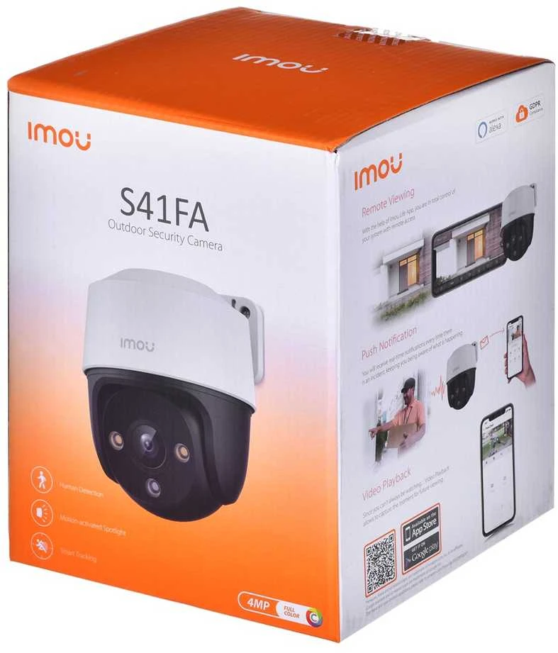 IMOU stebėjimo kamera IPC-S41FAP / 4MP /  IP66