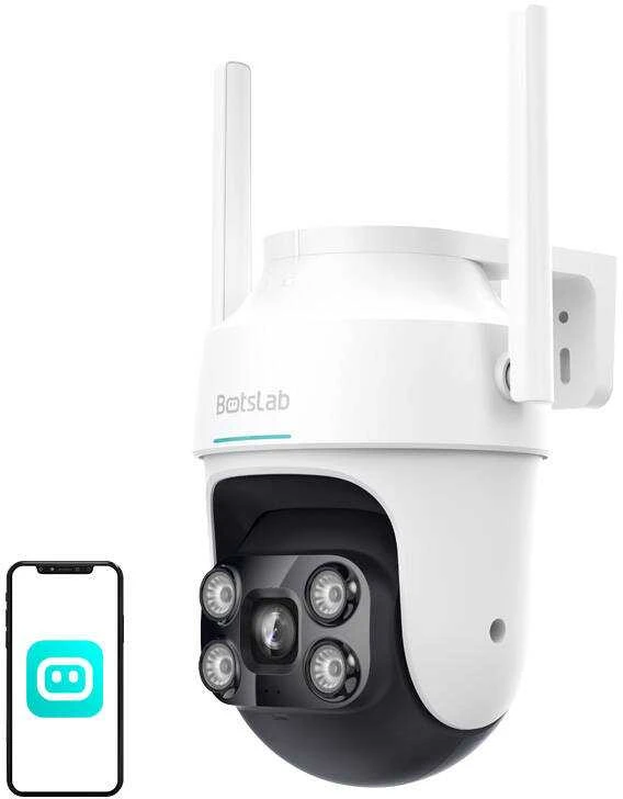 360° lauko WiFi kamera Botslab PT W312 4MP 5G