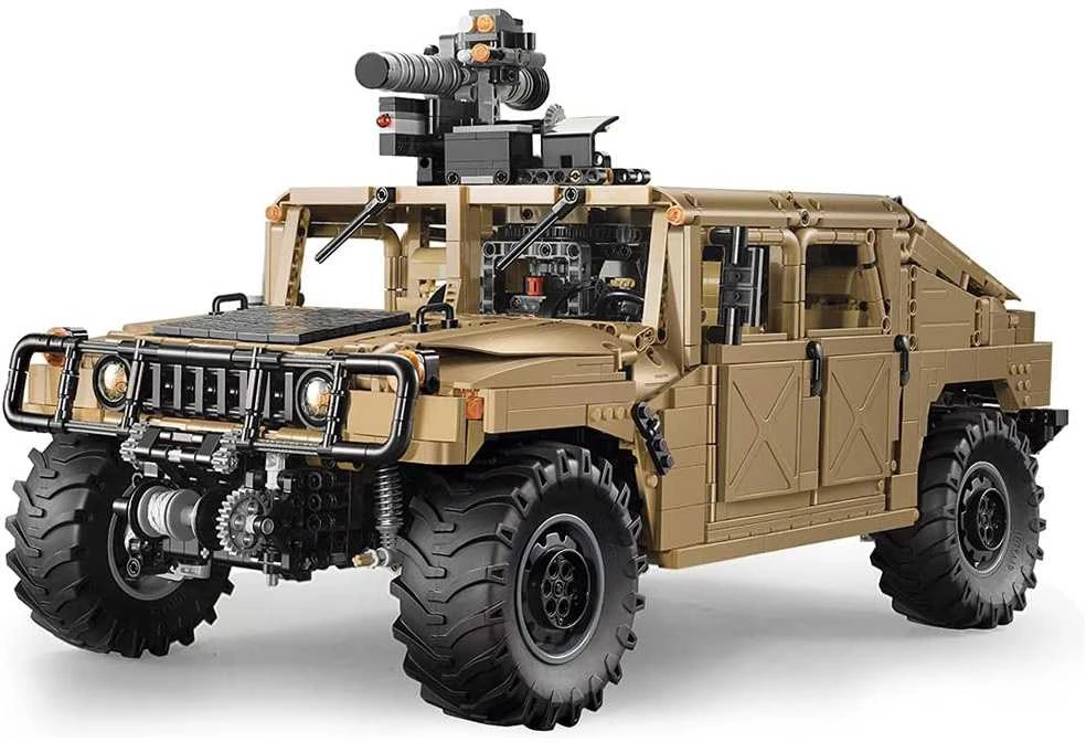 Jokomisiada 3935 blokelių rinkinys Karinė transporto priemonė Humvee 1:8 judantys elementai ZA5252