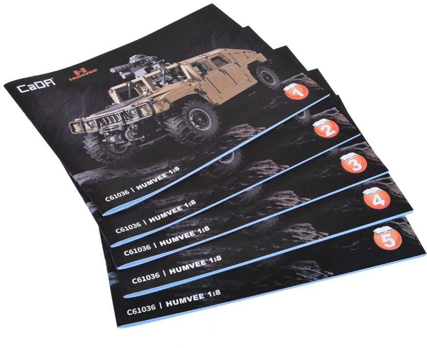 Jokomisiada 3935 blokelių rinkinys Karinė transporto priemonė Humvee 1:8 judantys elementai ZA5252