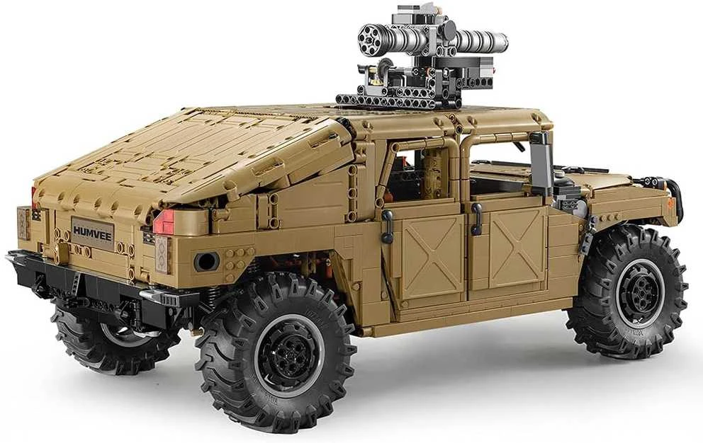 Jokomisiada 3935 blokelių rinkinys Karinė transporto priemonė Humvee 1:8 judantys elementai ZA5252