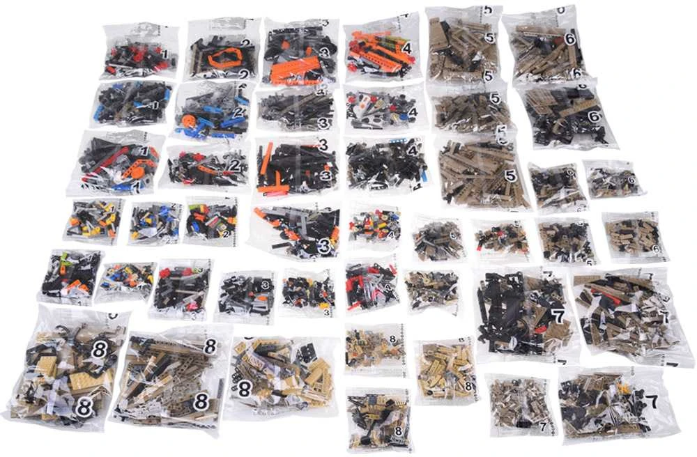 Jokomisiada 3935 blokelių rinkinys Karinė transporto priemonė Humvee 1:8 judantys elementai ZA5252