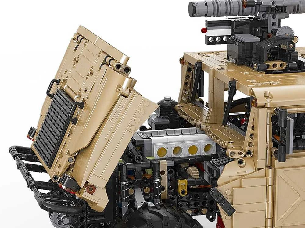 Jokomisiada 3935 blokelių rinkinys Karinė transporto priemonė Humvee 1:8 judantys elementai ZA5252