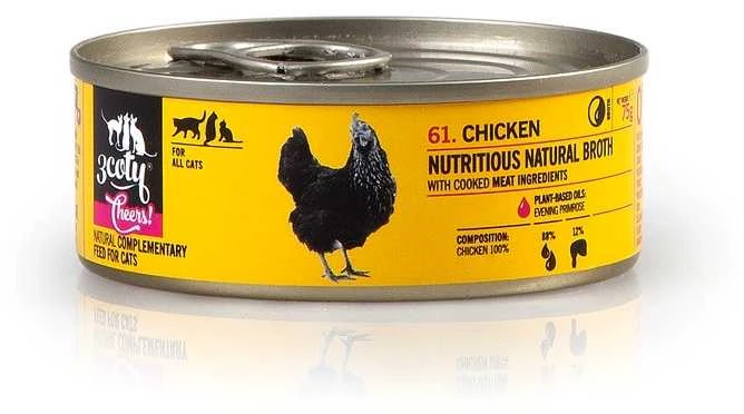 3COTY vištiena Į sveikatą! - šlapias kačių ėdalas - 75 g