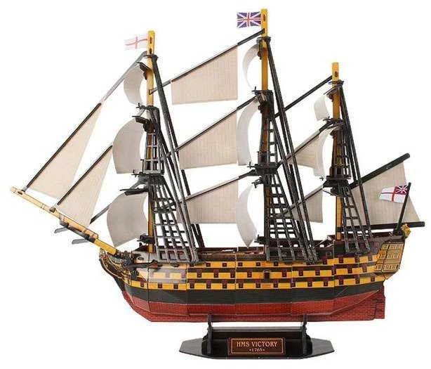 Dėlionė Jokomisiada 3D galvosūkių laivas HMS VICTORY laivas jūra ZA1785