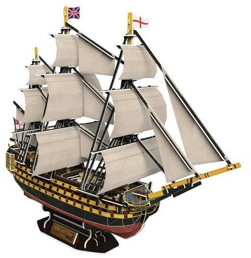 Dėlionė Jokomisiada 3D galvosūkių laivas HMS VICTORY laivas jūra ZA1785