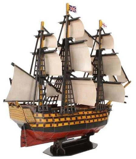Dėlionė Jokomisiada 3D galvosūkių laivas HMS VICTORY laivas jūra ZA1785