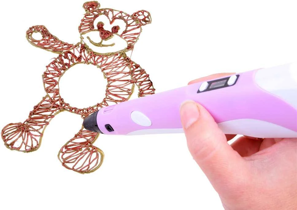 Jokomisiada 3D rašiklis magiškas 3D rašiklis + pildomosios talpyklos ZA3932