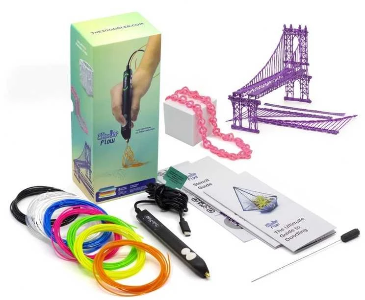 3Doodler Flow ritės 1,75 mm, 4,8 m/ 20 vnt.