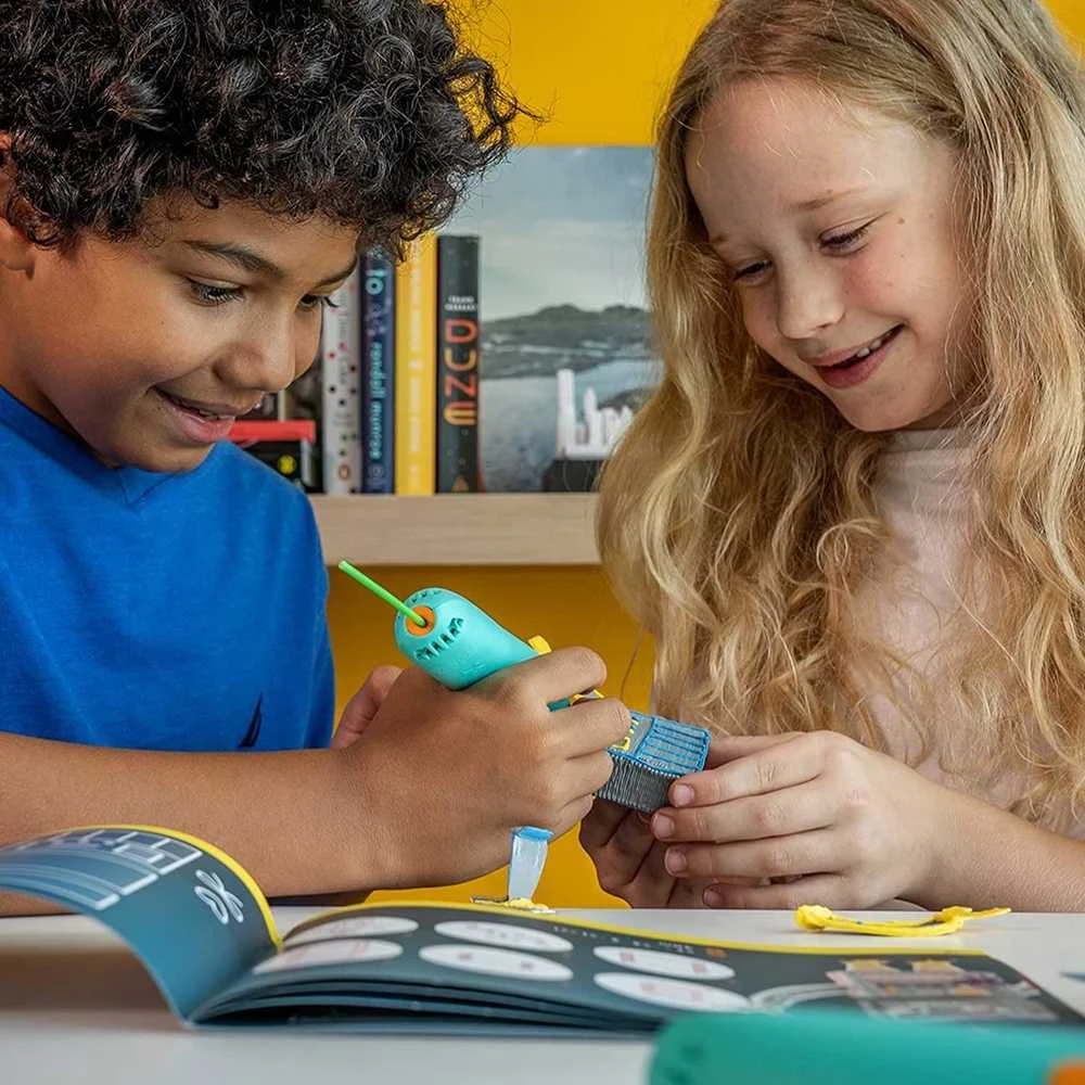 3D rašiklis 3Doodler Start+ su užpildų rinkiniu