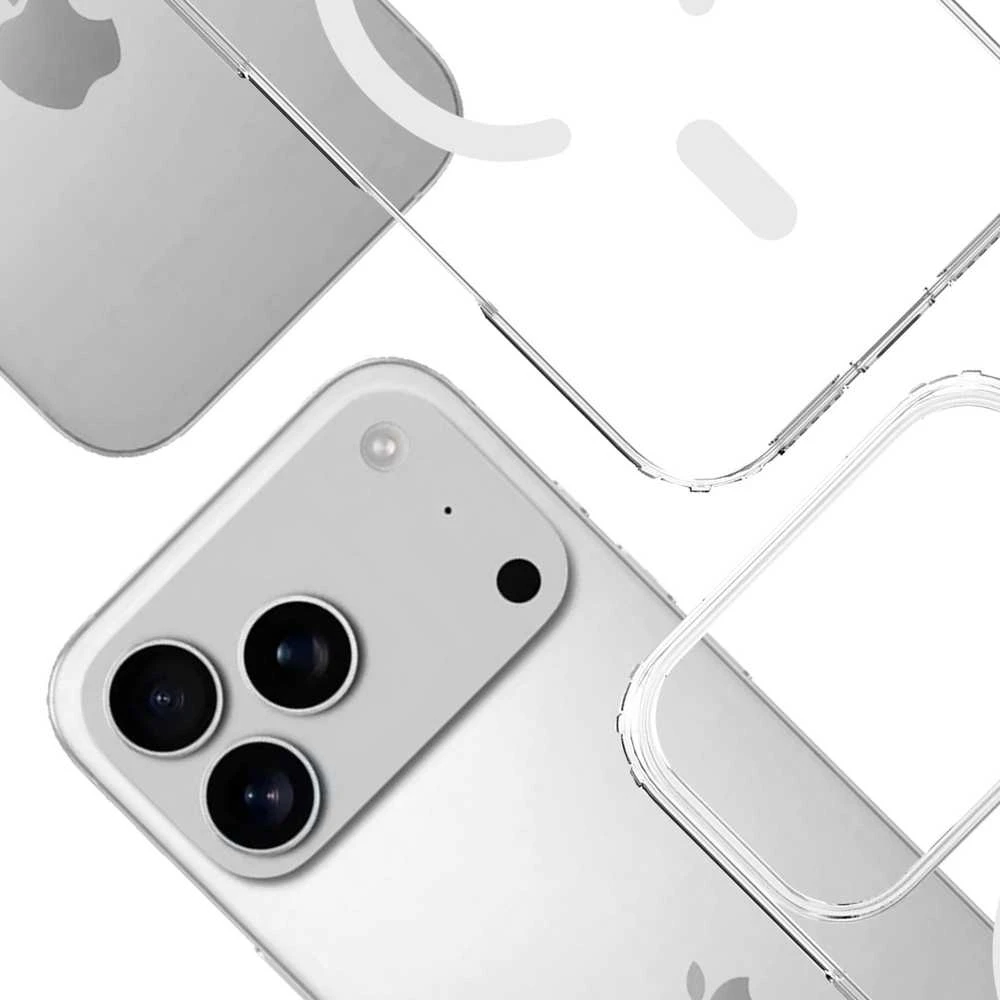 Dėklas 3Mk apsauga 3mk „Armor MagCase“, skirtas „iPhone 17 Pro Max“ – skaidrus