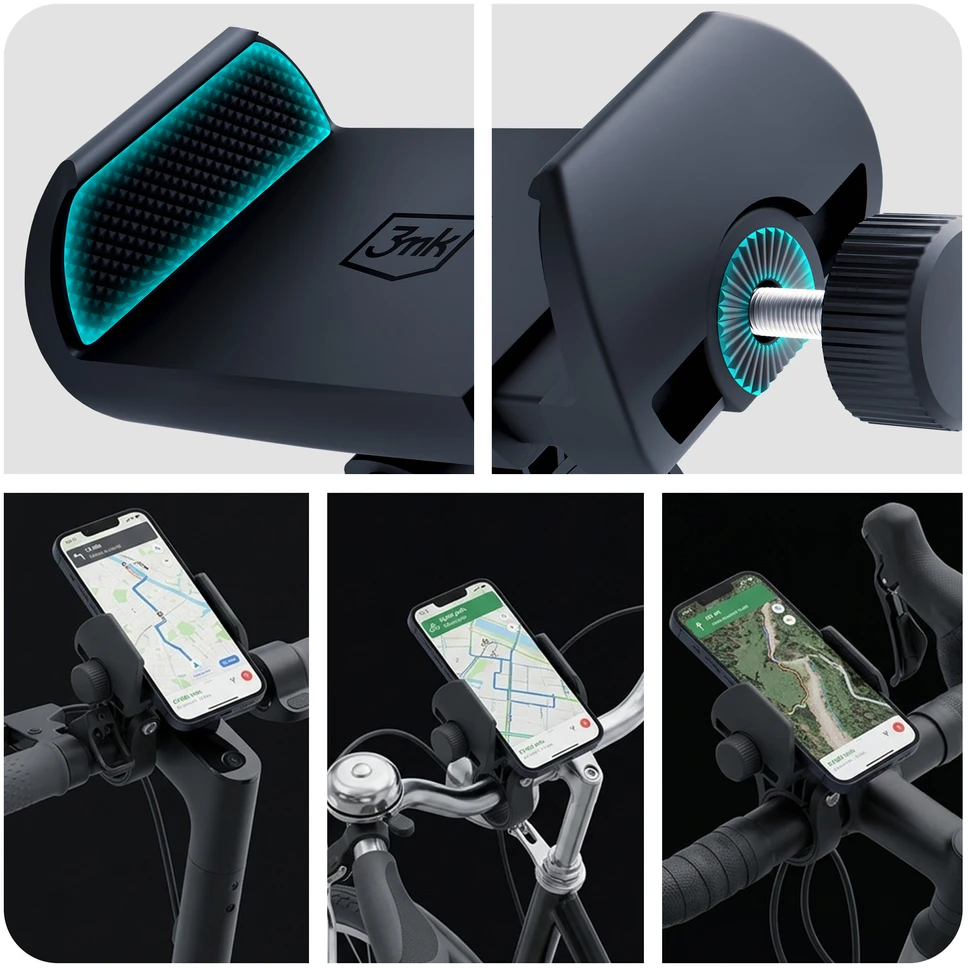 Universalus dviračio telefono laikiklis 3MK BikeGrip
