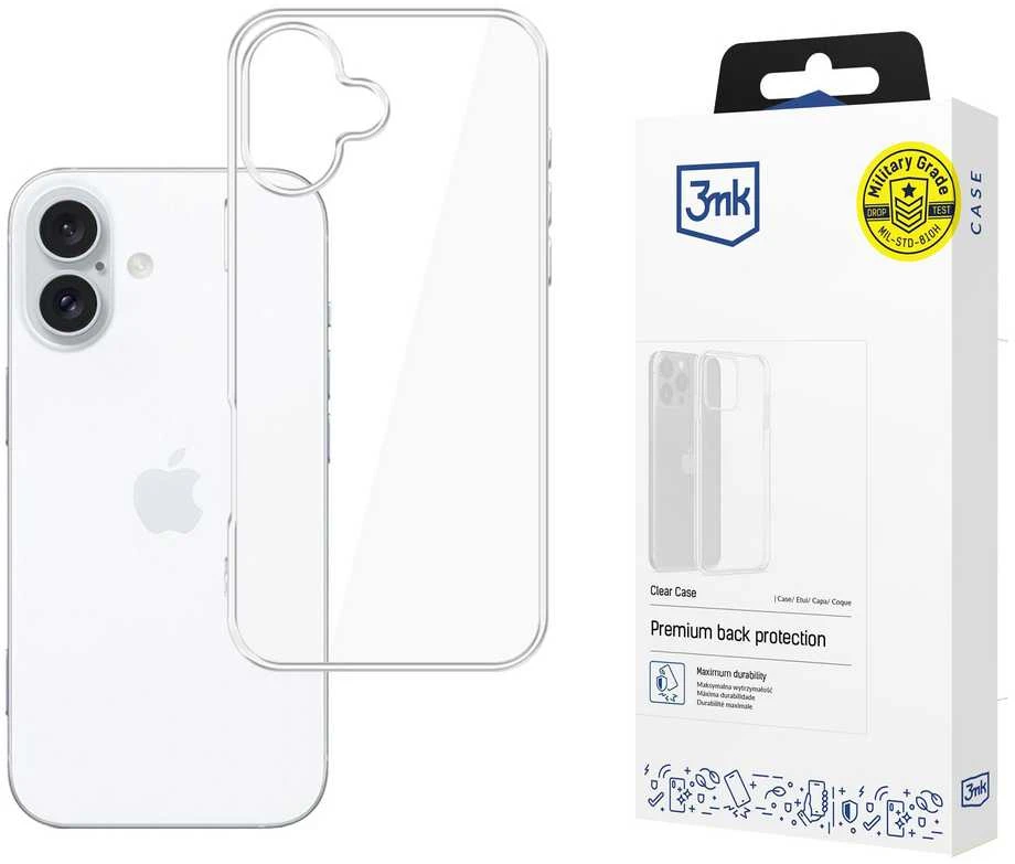 Dėklas 3mk Clear Case 1,2mm Apple iPhone 16 Plus