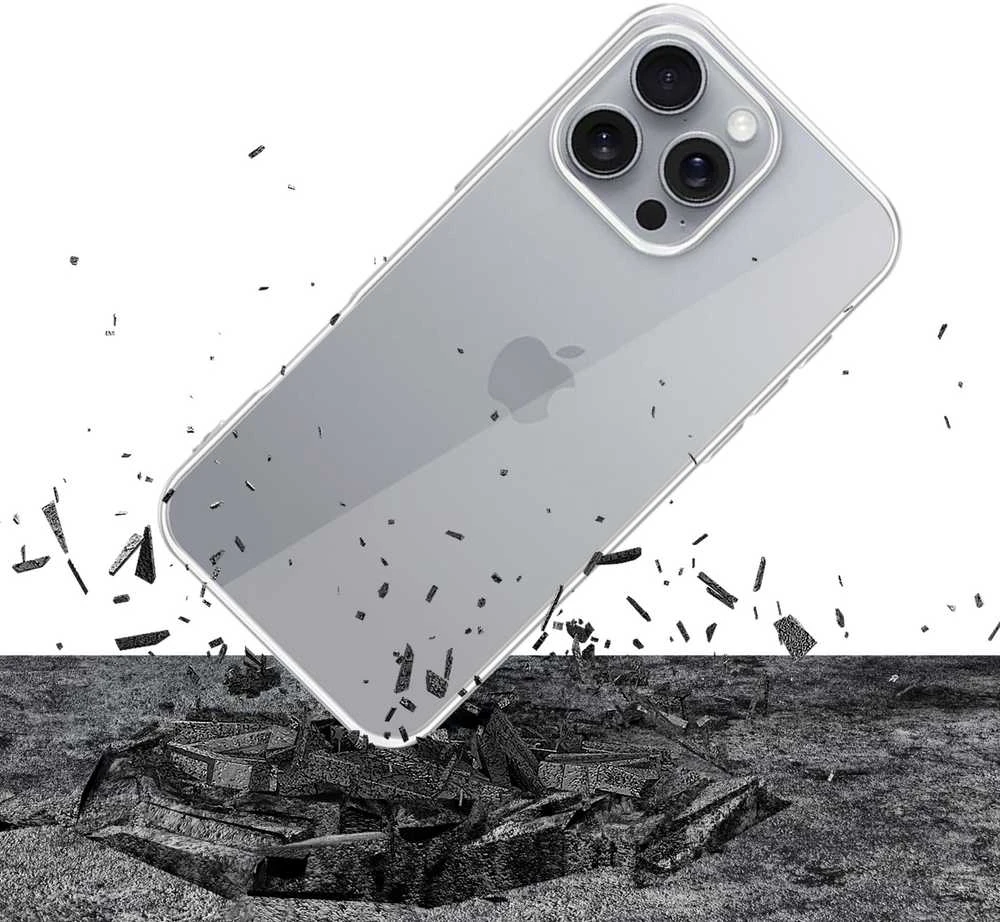 Dėklas 3mk Clear Case 1,2mm Apple iPhone 16 Pro Max