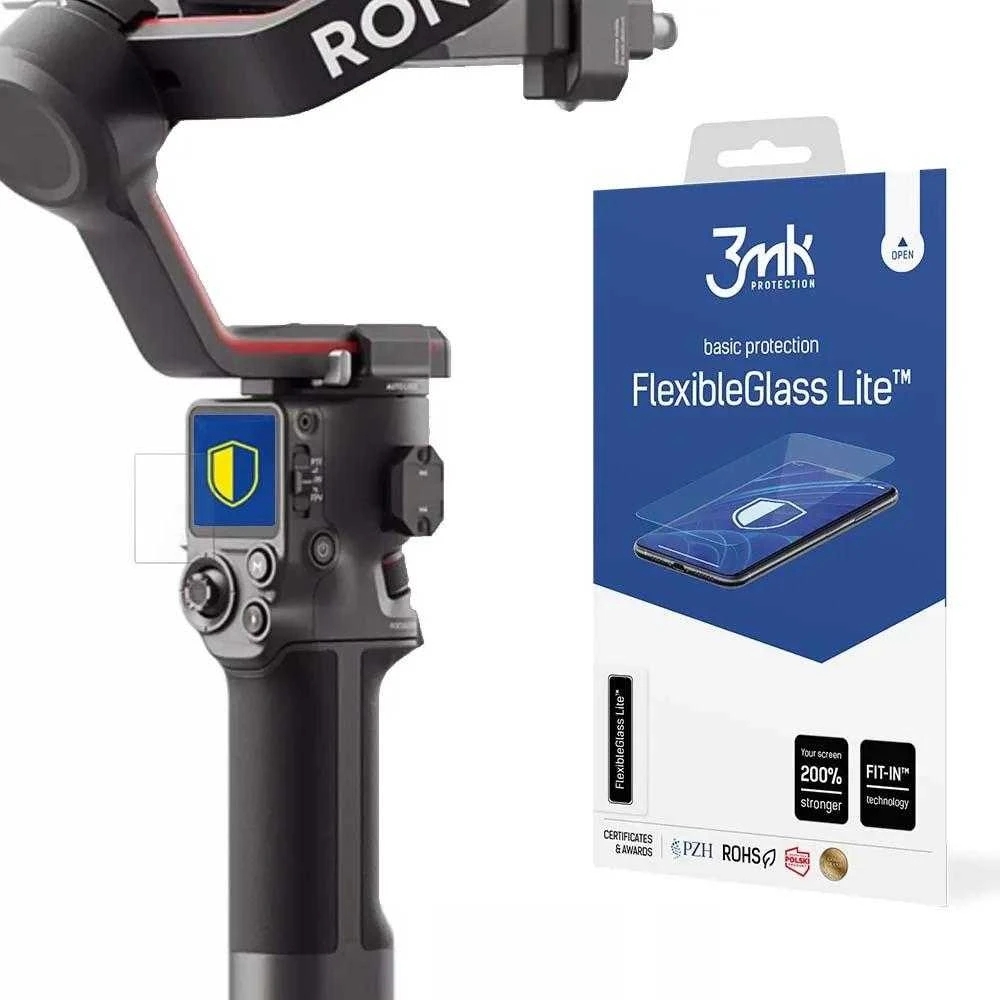 3mk FlexibleGlass Lite™ hibridinis stiklas DJI RS 3 / RS 3 Pro