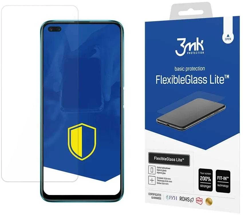 „Realme X3 Super Zoom“ – 3 mk „FlexibleGlass Lite“