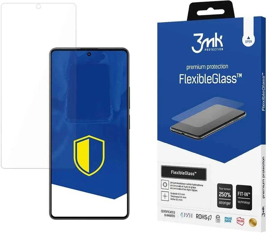 3MK FlexibleGlass Poco M6 Pro 4G hibridinis stiklas