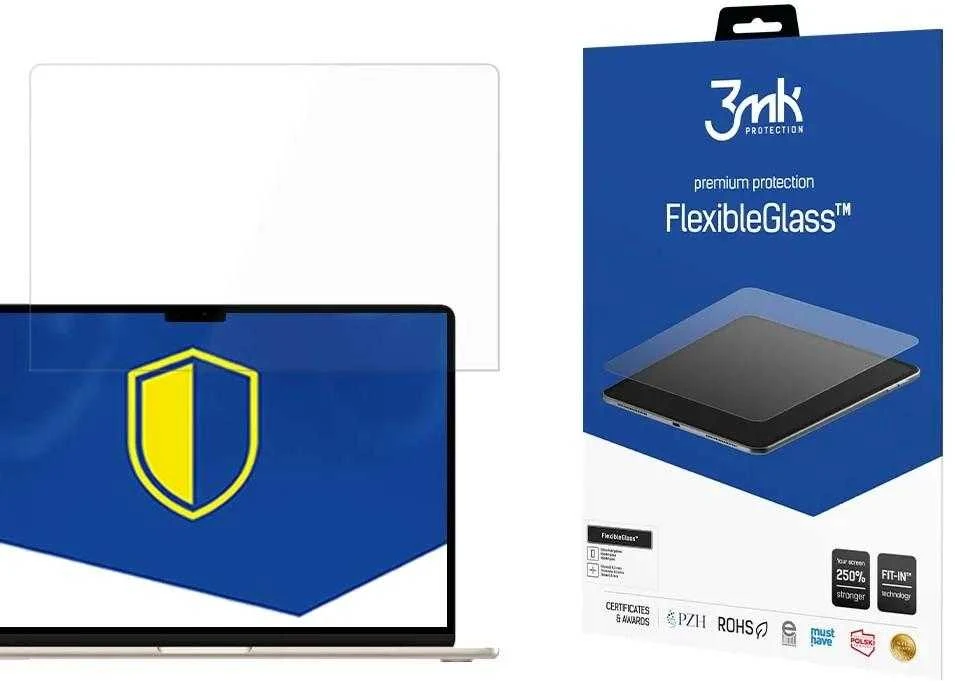 3MK „FlexibleGlass“ „Apple Macbook Air 15, 32023“ hibridinis stiklas
