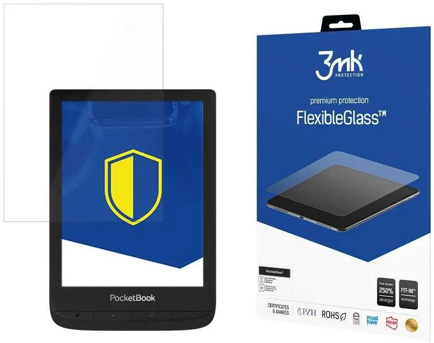 Nezatříděno 3Mk apsauga „PocketBook Touch Lux 5“ – iki 8.3" 3mk FlexibleGlass