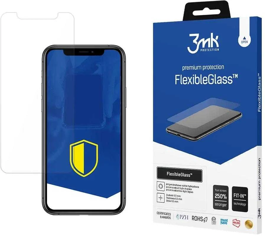 LCD apsauginė plėvelė 3mk Flexible Glass Apple iPhone X/XS/11 Pro