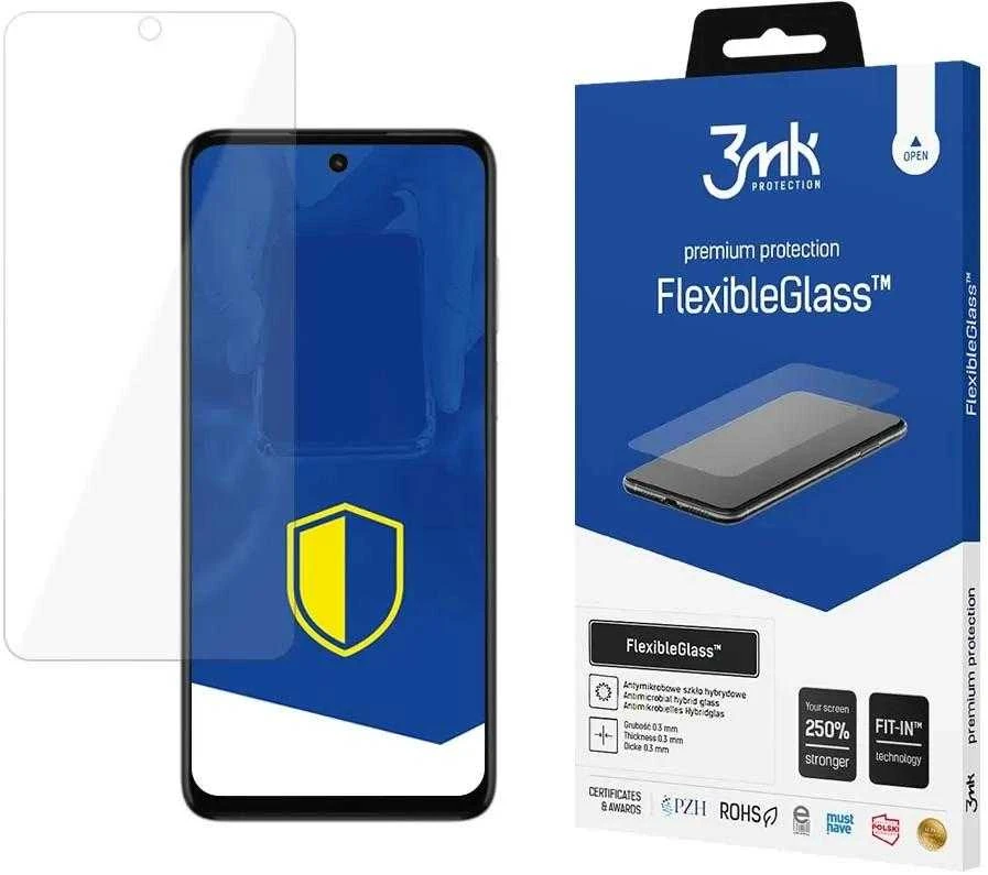 Hibridinis stiklas Motorola Moto G32 3mk lankstus stiklas, hibridinė plėvelė skaidri