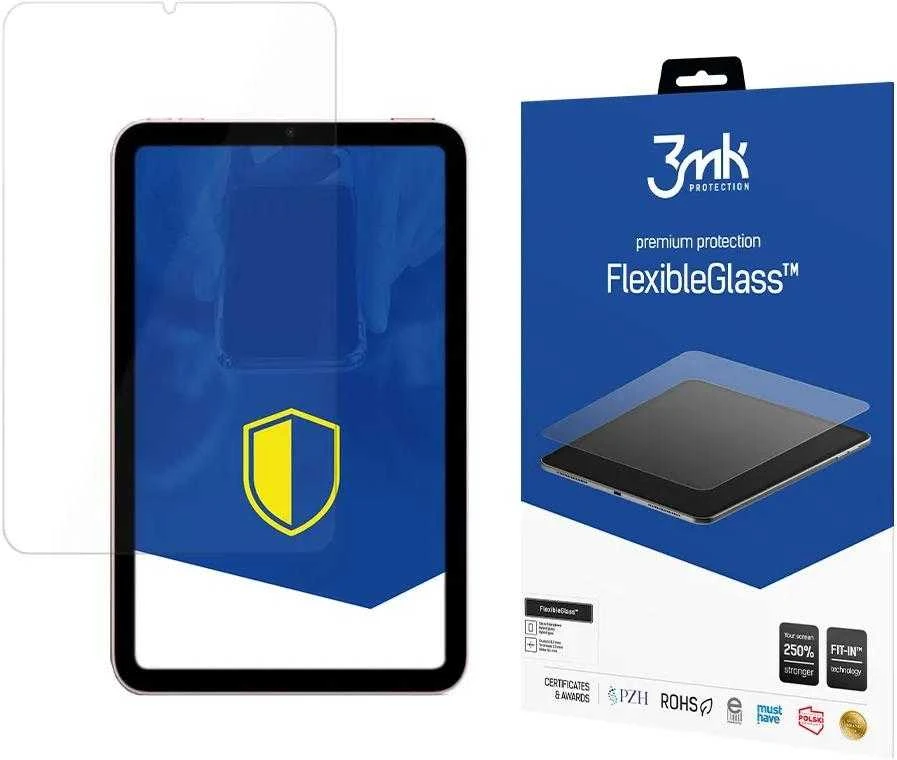 LCD apsauginė plėvelė 3MK Flexible Glass Apple iPad mini 6 2021 m.