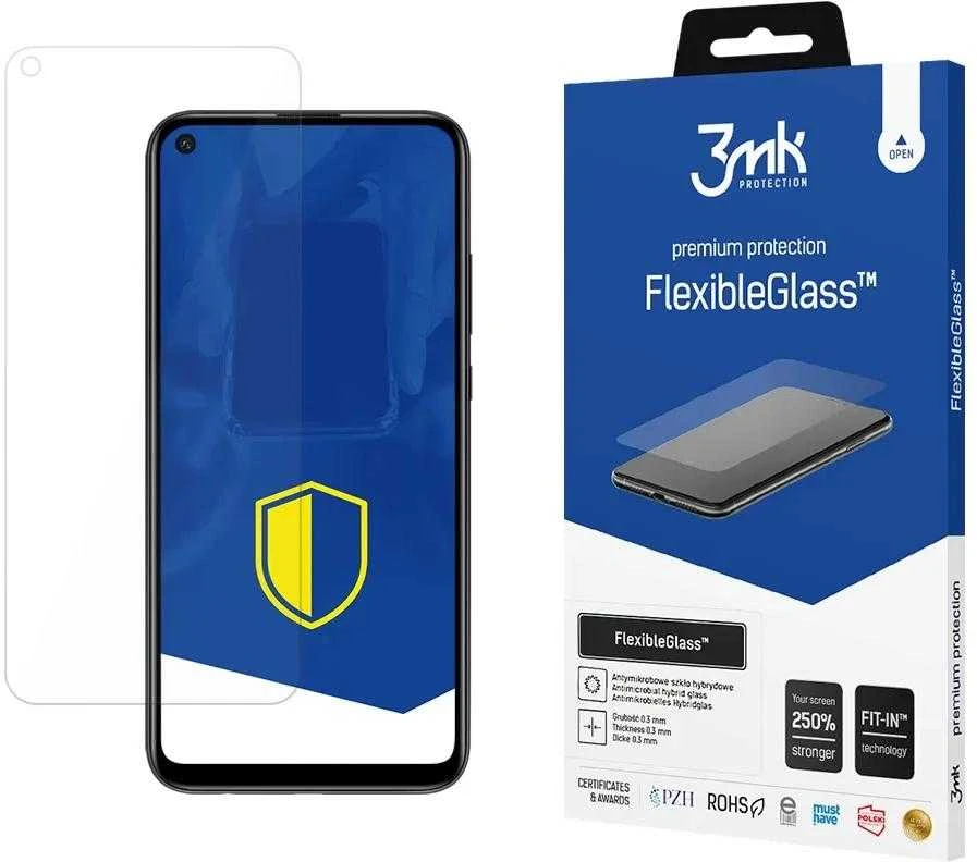 3MK FlexibleGlass Huawei P40 Lite E hibridinis stiklas