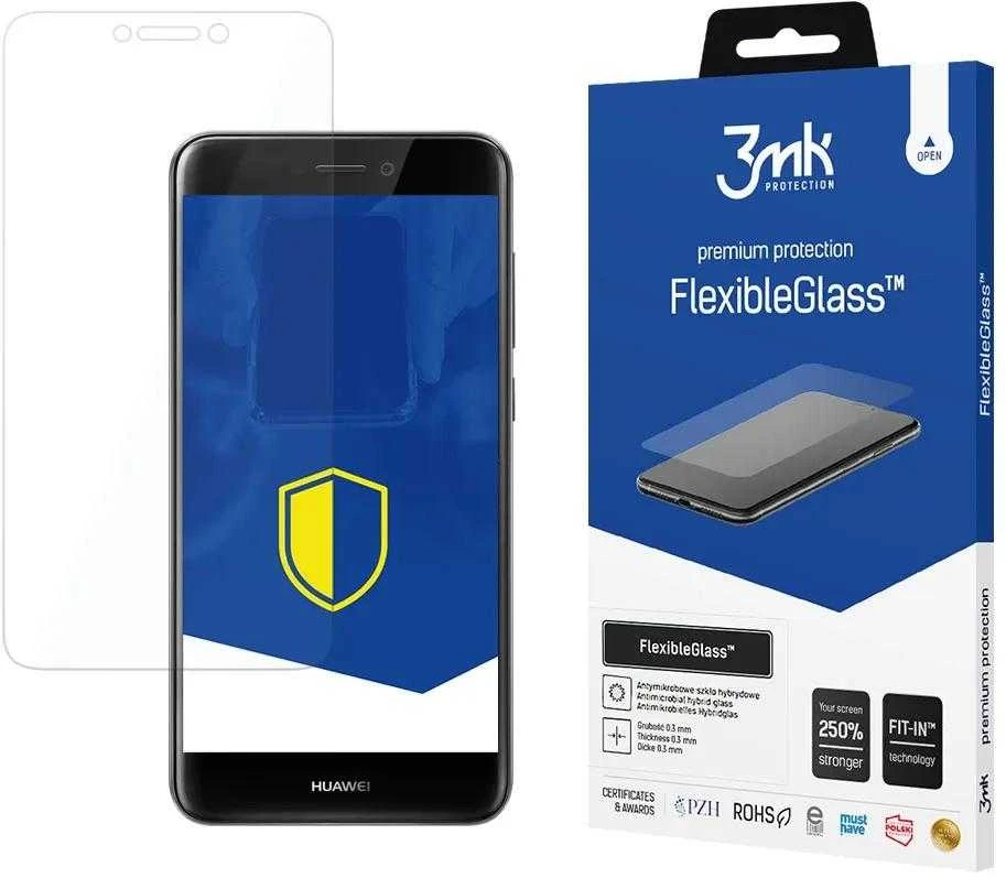 3MK FlexibleGlass Ekrano apsauga, Huawei, P9 Lite 2017, Hibridinis stiklas, Skaidrus