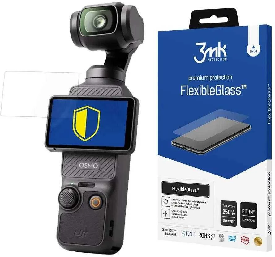 3mk FlexibleGlass™ hibridinis stiklas DJI Osmo Pocket 3