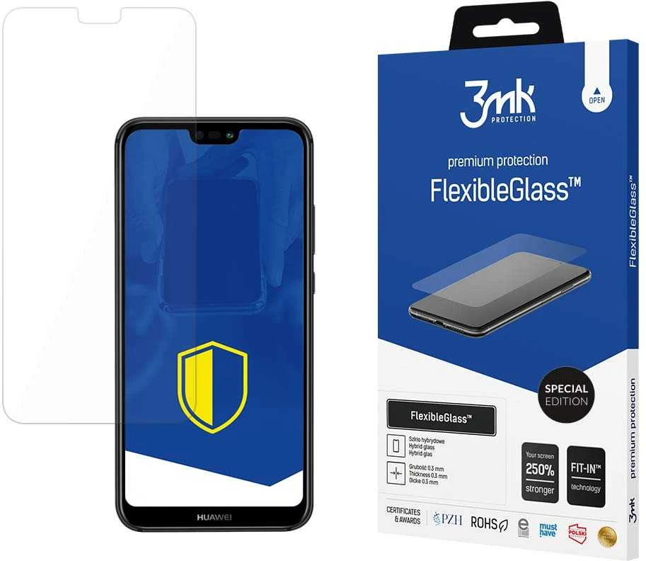 LCD apsauginė plėvelė 3MK Flexible Glass SE Huawei P20 Lite