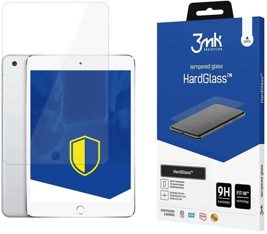 3Mk apsauga 3mk HardGlass grūdintas stiklas, skirtas iPad mini 7.9" 2019 (5-osios kartos) / iPad mini 7.9" 2015 (4-osios kartos)