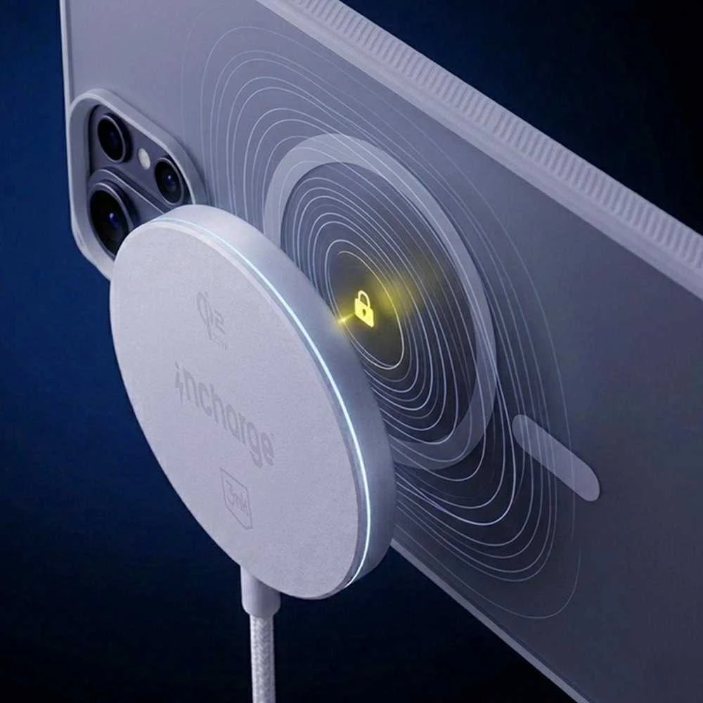 3Mk 3 mk įkroviklis „Align Qi2.2 25W“, skirtas „Android Baltas“