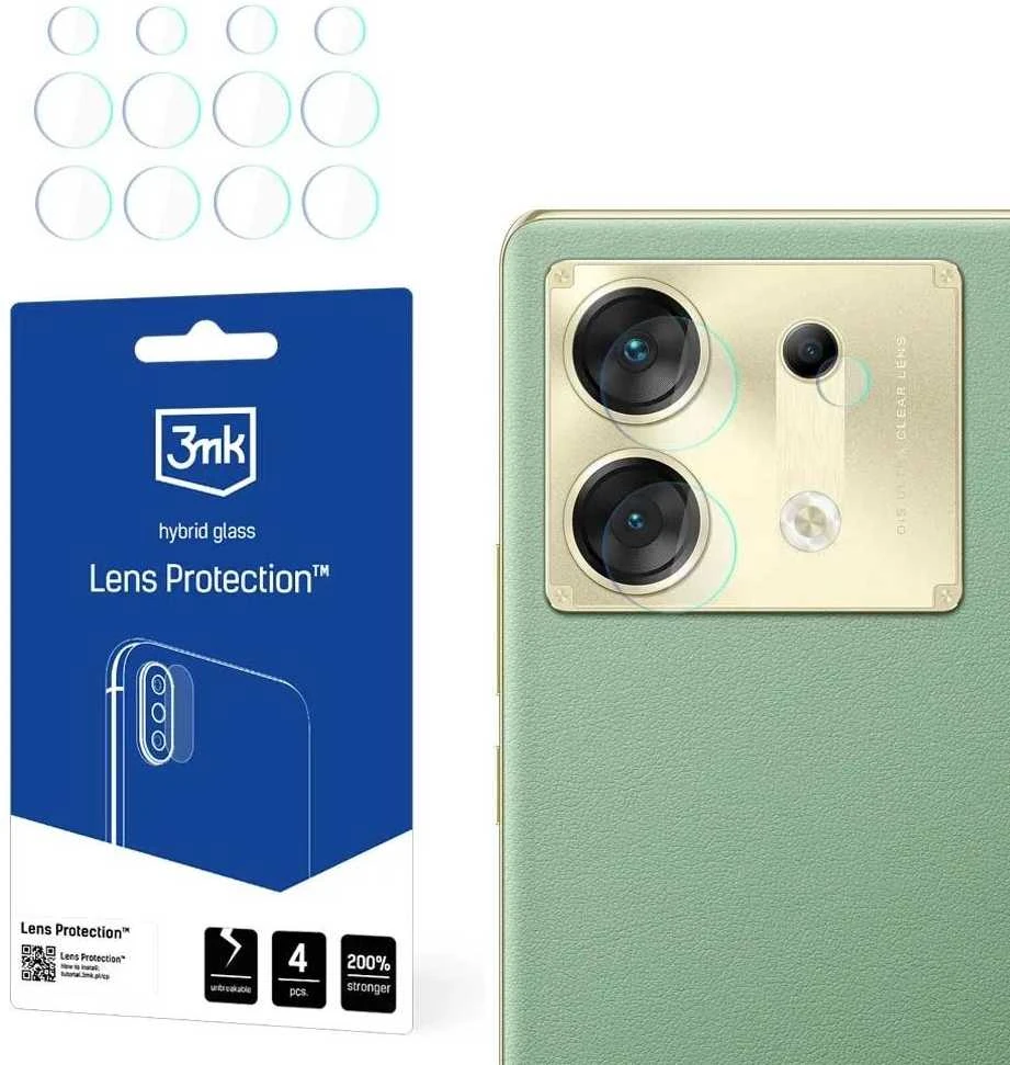 3mk Lens Protection™ hibridinio fotoaparato stiklas Infinix Zero 30 5G