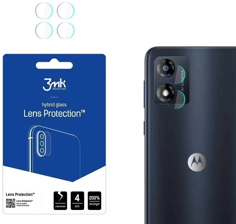 3mk Lens Protection™ hibridinis fotoaparato stiklas Motorola Moto E13