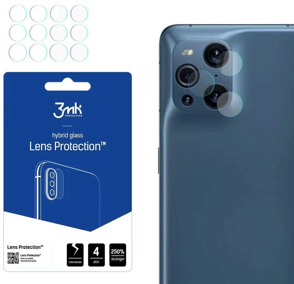 3Mk Protection „Oppo Find X3 Pro 5G“ – 3mk objektyvo apsauga