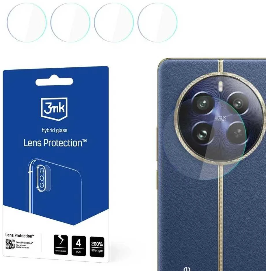 3mk Lens Protection™ hibridinis fotoaparato stiklas Realme 12 5G