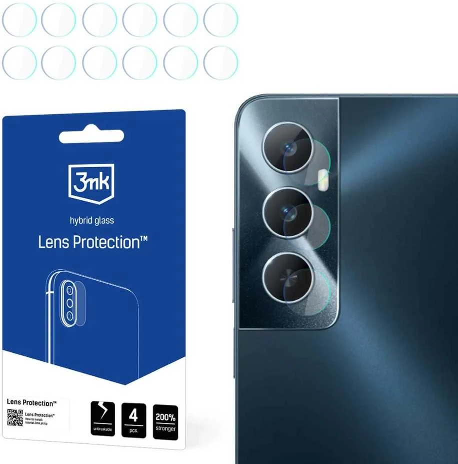 3mk Lens Protection™ hibridinis fotoaparato stiklas Realme C65